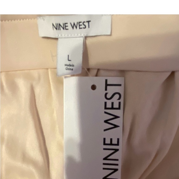 Nine West Silver Sequin Wide Leg Pants - Picture 10 of 10